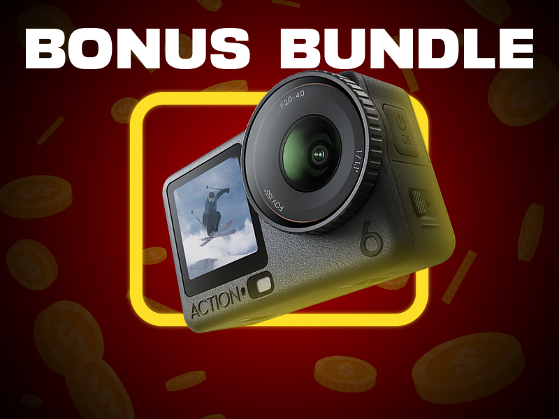 Osmo Action 6 Adventure Combo + $1 Bonus Bundle